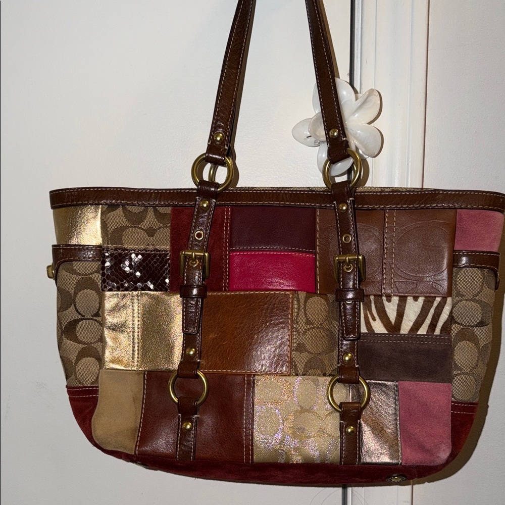 Coach Patchwork Tote - image 2